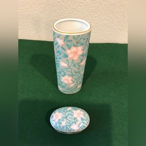 Otagiri “Serenade” vase and trinket box